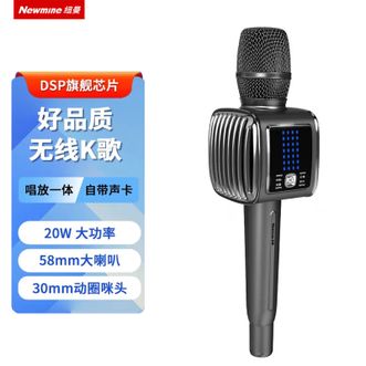 纽曼（Newmine）  蓝牙K歌麦克风MC73麦克风音响一体