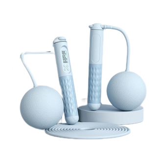 凯亚仕KIYERSY  可调节液晶屏计数球绳两用跳绳 KYS-512