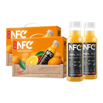 农夫山泉  NFC橙汁300ml*10瓶*2箱