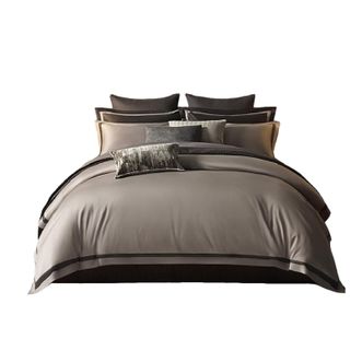 康尔馨 新款100支长绒棉A类纯棉轻奢高级感四件套 Elegance艾伦基斯套件 康尔馨 新款100支长绒棉A类纯棉轻奢高级感四件套 Elegance艾伦基斯套件