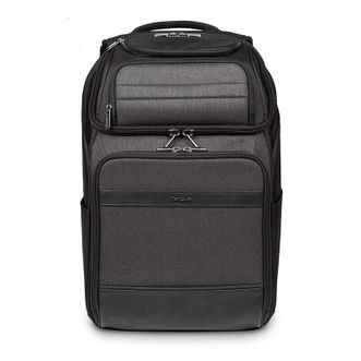 TARGUS  CitySmart Multi-fit 系列 TSB913 473*220*330mm 15.6英寸双肩电脑包 黑色 D立体竖立不倒大容量双肩包出差通勤电脑包男商务多功能后背包