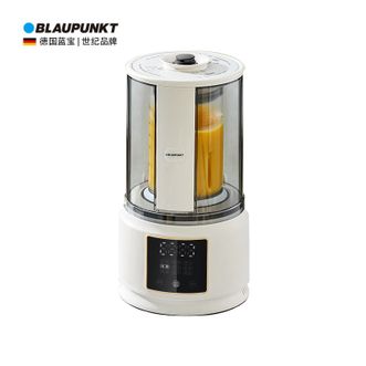 蓝宝（BLAUPUNKT）柔音破壁机家用低音加热全自动小型豆浆机非静音榨汁机辅食机多功能料理机破壁机 BPPB-02白色
