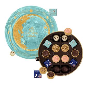 歌帝梵（Godiva）   鎏金明悦礼盒系列巧克力糕点14颗装休闲零食