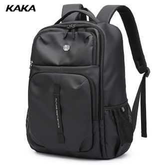 卡卡/KAKA  休闲书包男大容量轻便旅行学生双肩包15.6英寸笔记本电脑包 kaka-0002
