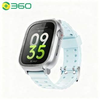 360  电话手表12X少年版AI智能手表运动微信扫码付款银色