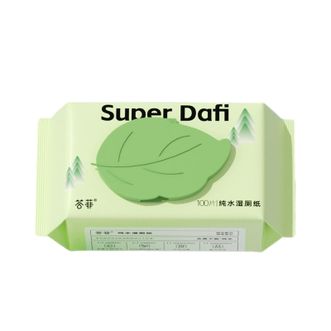 答菲  纯水湿厕纸擦屁屁湿巾私处专用湿纸巾100片/包*12包