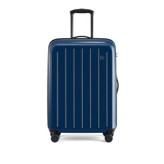 90分  阿姆河旅行箱  TSA锁密码箱  PC+ABS材质行李箱  登机箱 拉杆箱  20英寸  深蓝色