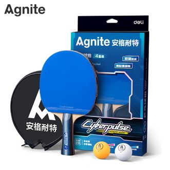 安格耐特/Agnite  赛博脉冲系列四星横拍乒乓球拍 FH218