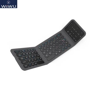 WiWU  折叠无线键盘FMK-05 无线蓝牙三合一折叠键盘办公家用电脑笔记本iPad外接键盘