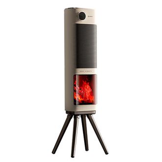 艾美特/Airmate  壁炉取暖器暖风机家用石墨烯电暖器2025新款节能大面积  【语音智能款】HP21-SR106