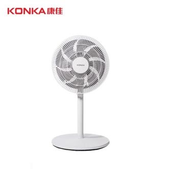 康佳/Konka  电风扇 KF-LD01 落地扇 风扇落地 循环扇 8叶扇广角送风 三档风力大风量台地两用