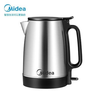 美的/Midea  1.7L电热水壶304不锈钢温控家用电水壶烧水壶开水壶MK-SH17X103