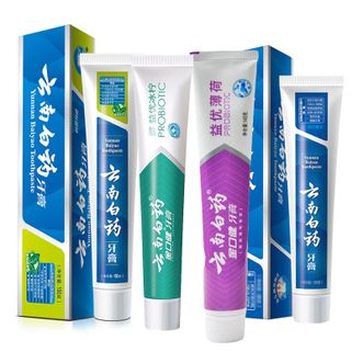云南白药  520g*1套金口健牙膏 益生菌清新口气牙膏男性女性使用