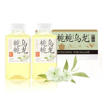 果子熟了  无糖茶栀栀乌龙 350ml*24瓶 0糖0脂 更健康更畅爽