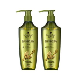 施华蔻  （Schwarzkopf）生姜精华洗发露 洗发水 套装(600ml*2)洗发水