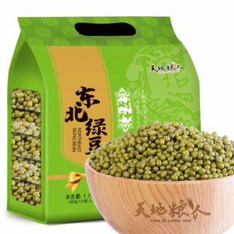 天地粮人 东北绿豆 礼袋装（350g*5包 ）6932500702471