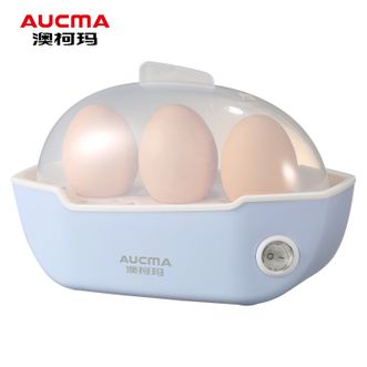 澳柯玛/Aucma  蒸蛋器迷你煮蛋器蒸鸡蛋机宿舍家用小型溏心蛋早餐煮蛋神器