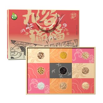 禾煜  九谷瑞福杂粮礼盒2.58kg八宝粥米早餐粥腊八粥五谷杂粮