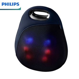 飞利浦/Philips  腰部按摩器无线按摩仪多功能腰背按摩抱枕热敷捶打揉捏靠背 生日礼物送父母长辈 5111B