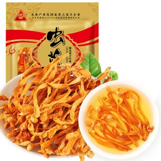 川珍  虫草花120g袋装煲汤美味香浓食补好物