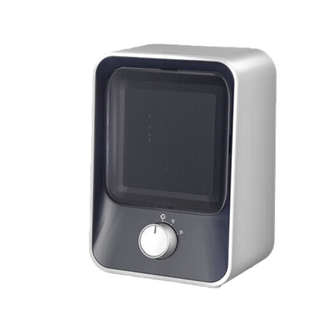 美的/Midea  暖风机取暖器办公小型电暖器家用迷你便携电暖器轻音小型暖脚神奇节能暖手电热烤火炉HFU15D