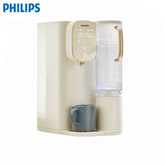 飞利浦/Philips  净饮机ADD6850净水器加热直饮一体机全屋适用台式免安装即热直饮水机RO反渗透净水器 天然椰碳口感
