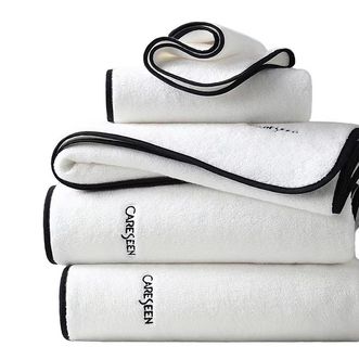 康尔馨  小香风浴巾高级家用A类超柔五星级全棉纯棉吸水裹巾女 嘉伯莉尔浴巾