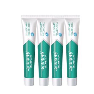 云南白药  牙膏益生菌清新口气益优冰柠推荐装牙膏支共  105g  正品包邮