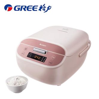 格力/Gree  饭煲家用4L大容量饭煲智能预约煮饭电饭锅合金内胆4-6人 智能/健康 棕红色 GDF-5026C