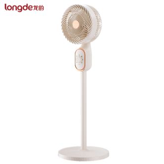 龙的（longde）  空气循环扇 电风扇落地扇台立两用LD-FN0330白色
