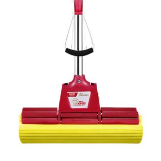 好媳妇不锈钢中双排海绵拖把27cm(100-135)AGW-4835