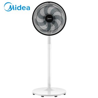 美的/Midea  电风扇  家用远距送风台式七叶音静立式电扇台扇大风量宿舍卧室摇头机械式台地两用 FSA30VAC