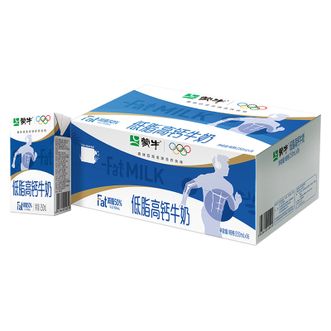 蒙牛  低脂高钙250ml*16盒 营养早餐 包装随机