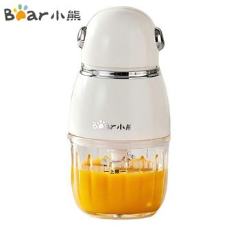 小熊/Bear  辅食机  300ml婴儿辅食机迷你研磨料理机  8叶刀头 按压操作  SJJ-D02E3