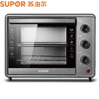 苏泊尔/Supor  家用多功能 30L容量 上下管统一控温 匀火恒温 4层烤位 台式烤箱