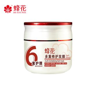 蜂花/Bee&Flower  多重修护发膜 360g 多重护发丝滑修护 改善干枯毛躁保湿滋养润发发膜