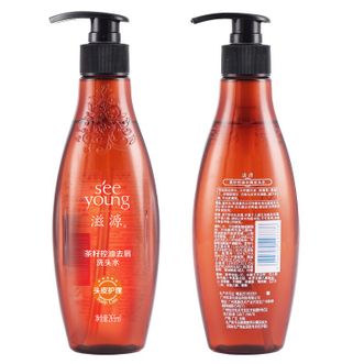 滋源/seeyoung  茶籽控油去屑洗头水265ml