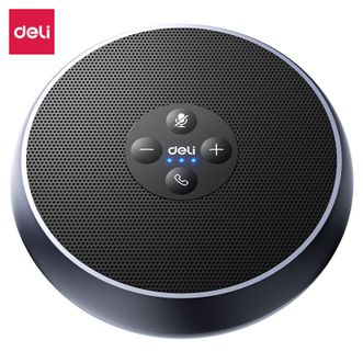 得力/Deli  MN101 视频会议全向麦克风 拾音半径约3米 适用于中小型会议空间