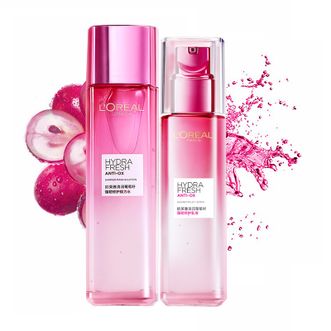 欧莱雅/L’oreal  清润葡萄籽水乳2件装