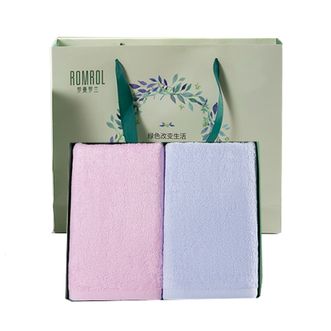 罗曼罗兰/ROMROL  竹纤维毛巾两件套  2条 30*70