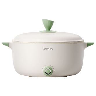 优益/Yoice  电火锅3L电煮锅煮面锅电热锅 Y-DHG10无蒸笼