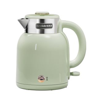格来德/Grelide  分离式底座电热水壶1.5L大容量防止干烧烧水壶316L不锈钢D2615K