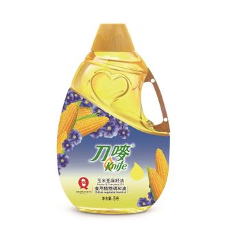 刀唛  玉米亚麻籽油 5L*1瓶