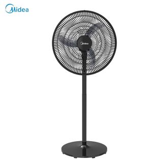 美的/Midea  电风扇落地扇家用台立式电扇大风力宿舍卧室摇头牛角扇