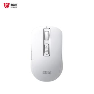 咪鼠科技/MIMOUSE  M4  3.0智能Ai鼠标 白色 支持DeepSeek-R1 AI智能写作PPT语音打字翻译无线充电办公