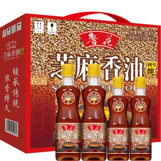 鲁花  芝麻香油礼盒（260ml*2+180ml*2）