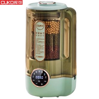 CUKO  1.4L轻音破壁机豆浆机 家用多功能免过滤预约料理机果蔬汁榨汁机果汁机早餐机米糊辅食机搅拌机CUKO-Q16绿色