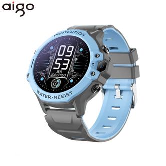 爱国者（aigo）  儿童电话手表A06【蓝色】长效续航6-12岁4G全网通中小学生手表无游戏上课禁用精准定位可插卡视频通话