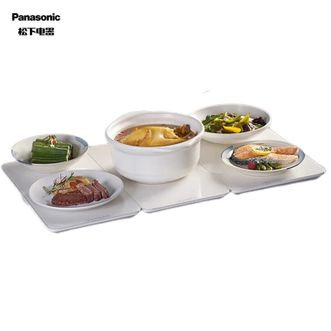 松下/Panasonic  拼接暖菜板家用饭菜板保温板折叠加热板热菜神器恒温调节NF-HW-200