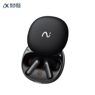 科大讯飞/Iflytek  【旗舰新款】录音降噪会议耳机Pro2 夜影黑 一键闪录 AI会议助理 同传翻译 主动降噪 苹果华为通用